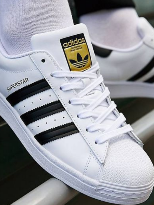 ADIDAS Superstar White with Golden Logo