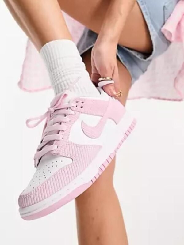 Nike Dunk Low Pink Corduroy