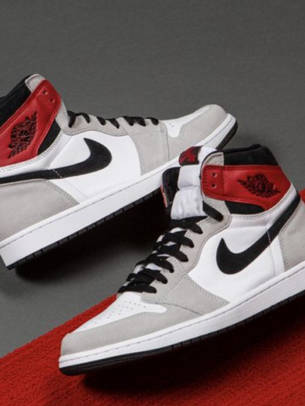 Air Jordan Grey and white Sneakers