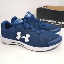 Under Armour Micro G Pursuit BP Blue Trainers