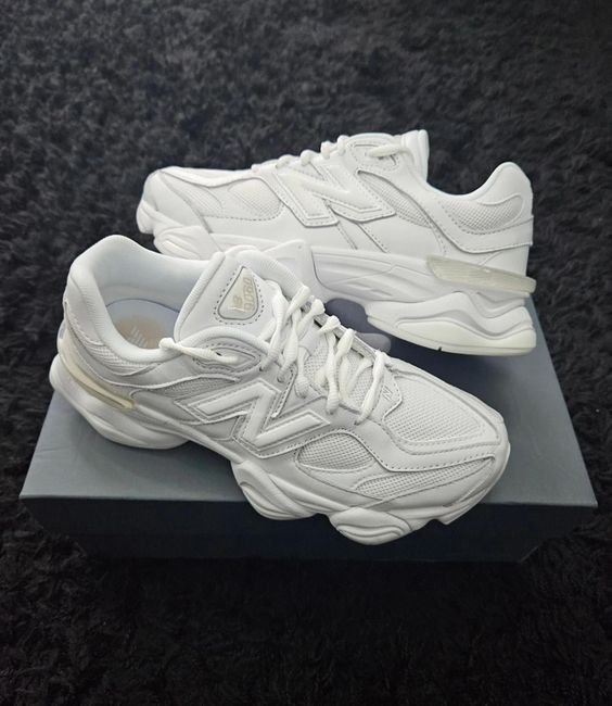 New Balance 9060 Triple S White Shoes
