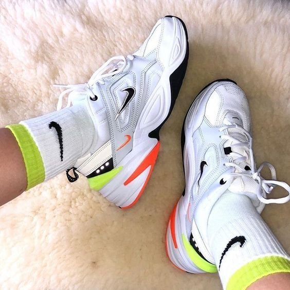 Nike M2K Tekno White Pure Platinum Trainers