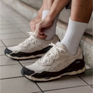 ASICS Gel-NYC White Smoke Grey