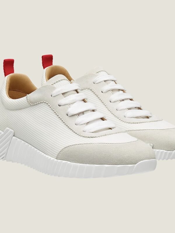 Hermes Bouncing Sneakers All White