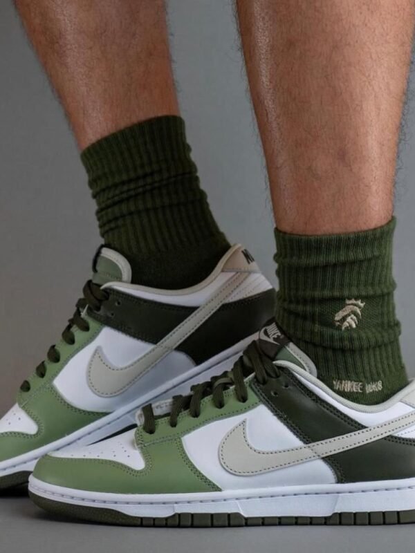 Nike Dunk Low White Olive
