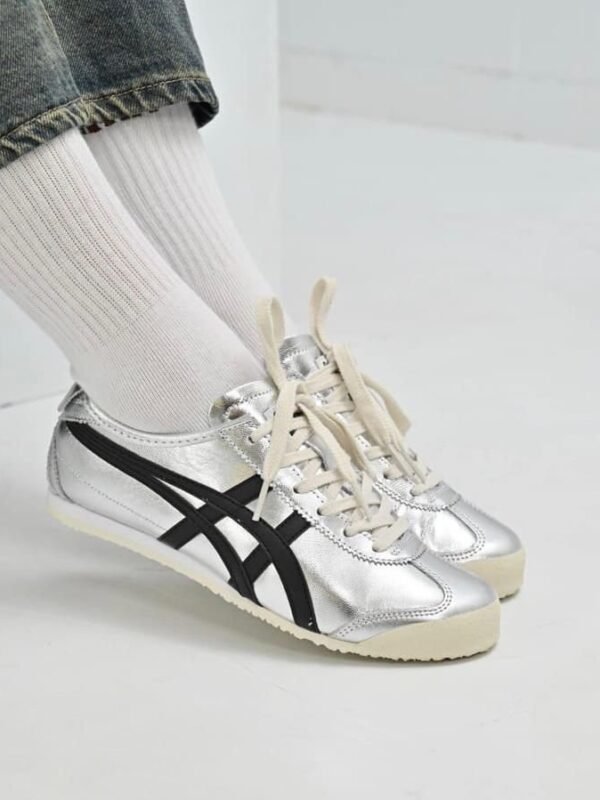 Onitsuka Tiger Mexico 66 Pure Silver Black