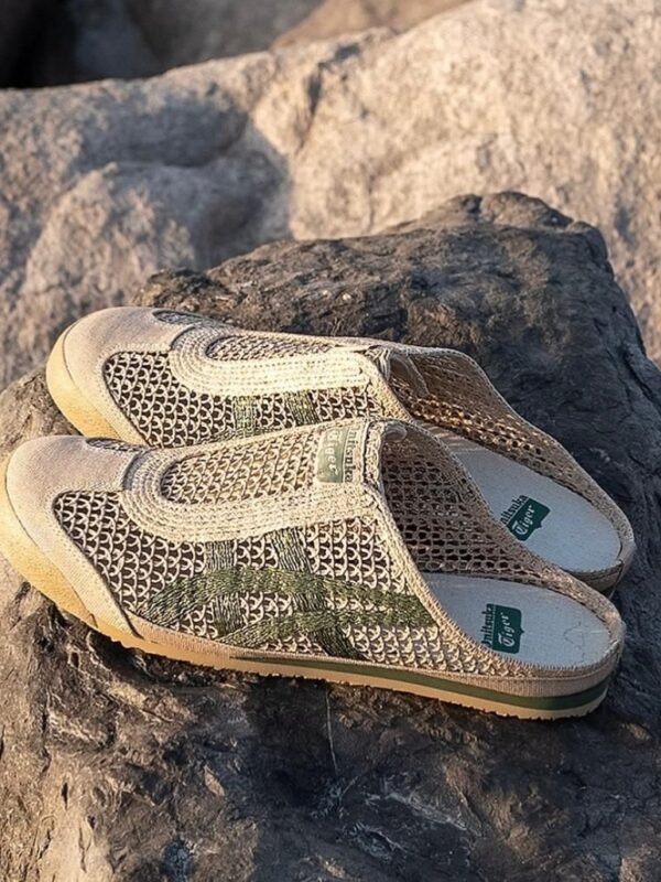 Onitsuka Tiger Mexico 66 Sabot Beige Green