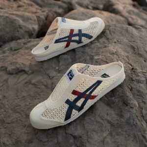 Onitsuka Tiger Mexico 66 Sabot Cream Mako Blue