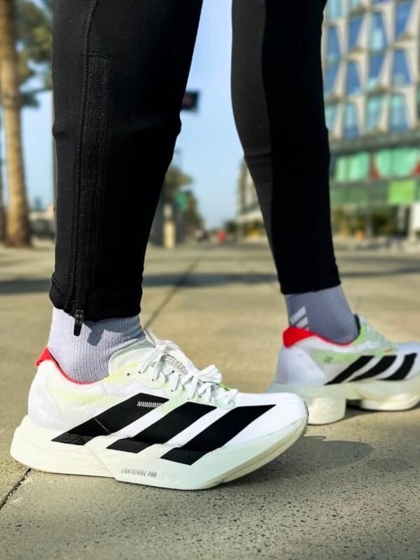 adidas Adizero Adios Pro 4 White Black Red
