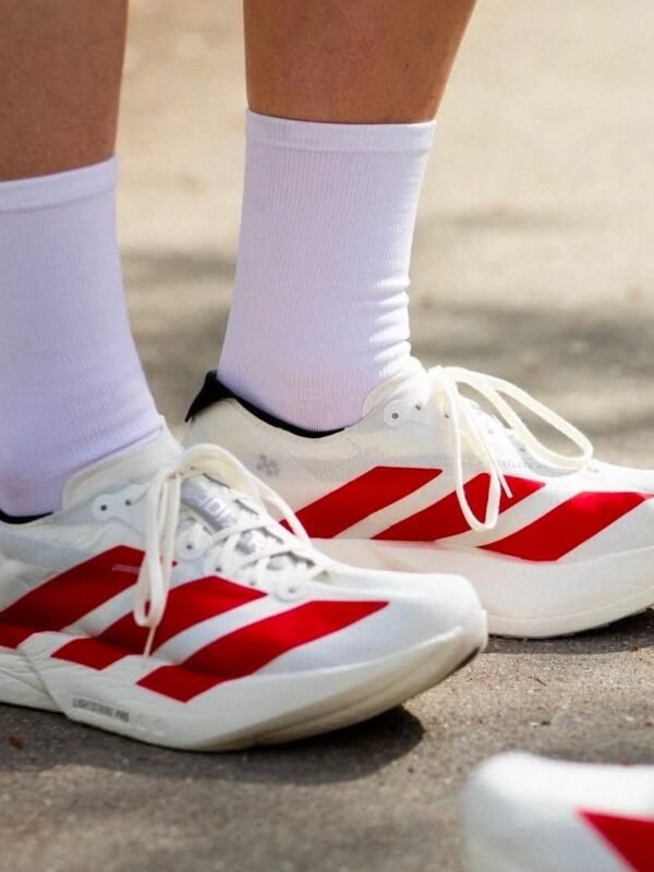 adidas Adizero Adios Pro 4 Off White Better Scarlet