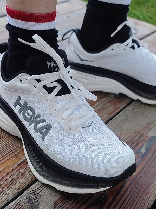 Hoka One One Bondi 8 White/Black