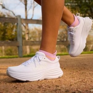 Hoka One One Bondi 8 Triple White