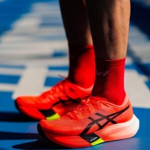 ASICS Metaspeed Edge Paris Sunrise Red