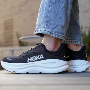Hoka One One Bondi 9 Black White