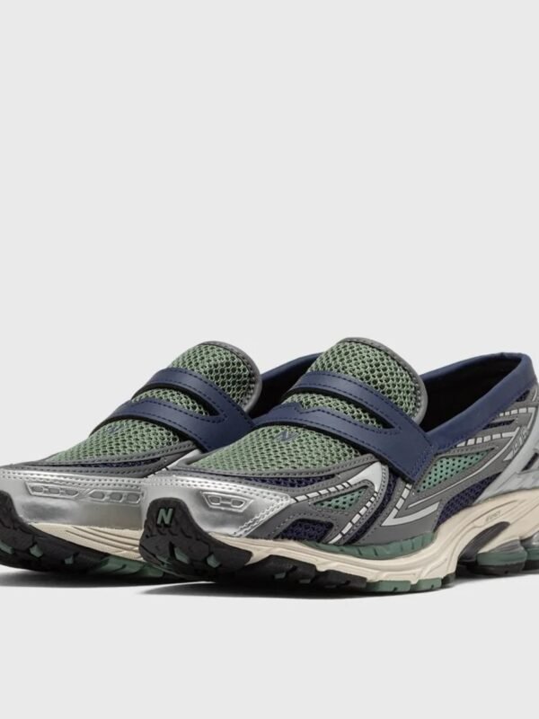 New Balance 1906L loafers Silver Metallic/Navy/Dark Juniper
