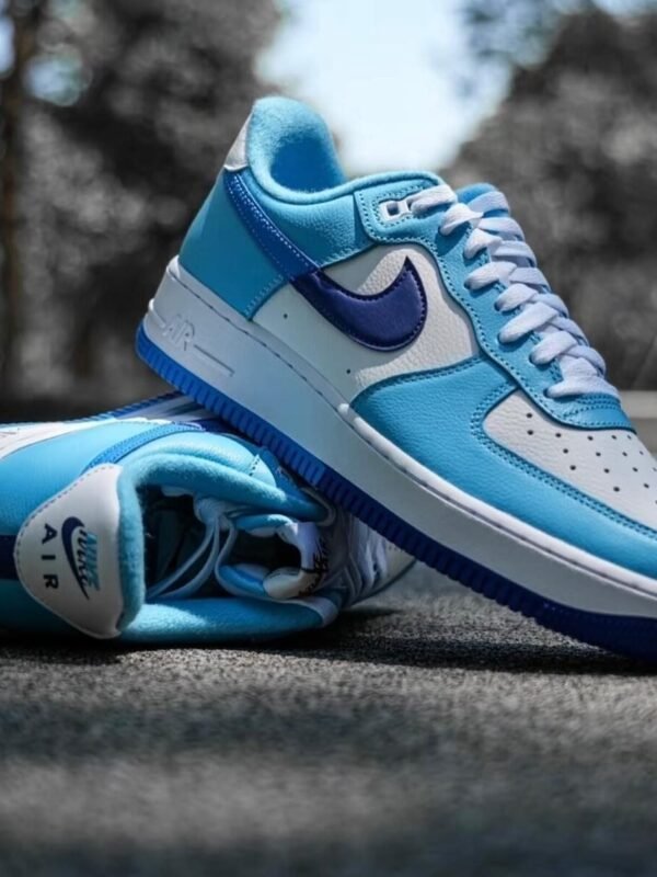 Nike Air Force 1 Blue and white