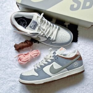 Nike SB Dunk Low Grey and white