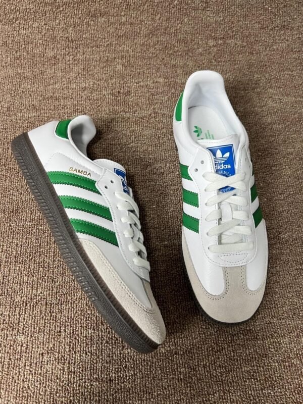 Adidas Samba White Green