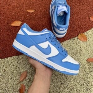 Nike Dunk Low Classic White and Blue Sneaker