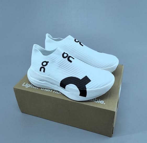 On Cloudboom Strike White Men's Premium Running Shoes