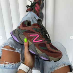 New Balance 9060 Sea Salt Pink Brown